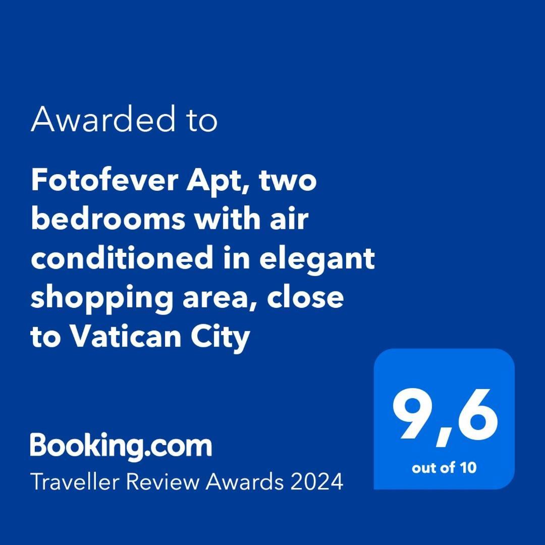 Fotofever Apt, Two Bedrooms With Air Conditioned In Elegant Shopping Area, Close To Vatican City Rome Luaran gambar